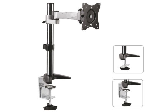 Maclean Uchwyt biurkowy do monitora LCD MC-717 8kg max vesa 100x100 aluminiowy Maclean Uchwyt biurkowy do monitora LCD MC-717 8kg max vesa 100x100 aluminiowy