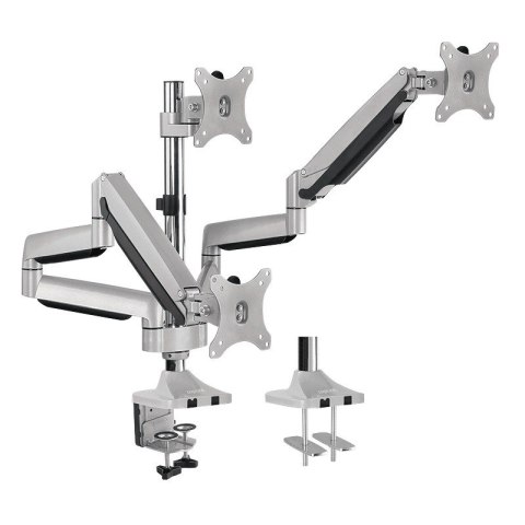 LogiLink Aluminiowy uchwyt na 3 monitory 13-27, max.8kg LogiLink Aluminiowy uchwyt na 3 monitory 13-27, max.8kg
