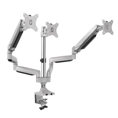 LogiLink Aluminiowy uchwyt na 3 monitory 13-27, max.8kg LogiLink Aluminiowy uchwyt na 3 monitory 13-27, max.8kg