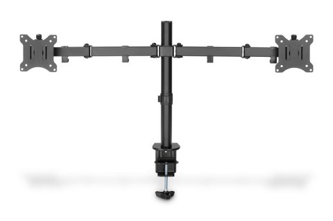 Digitus Uchwyt biurkowy podwójny z zaciskiem 2xLCD max. 32" max. Obciążenie 2x 8kg uchylno-obrotowy czarny Digitus Uchwyt biurkowy podwójny z zaciskiem 2xLCD max. 32" max. Obciążenie 2x 8kg uchylno-obrotowy czarny