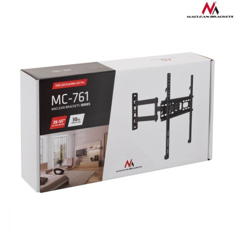 Maclean Uchwyt do TV MC-761 26-60 cali 35 kg czarny