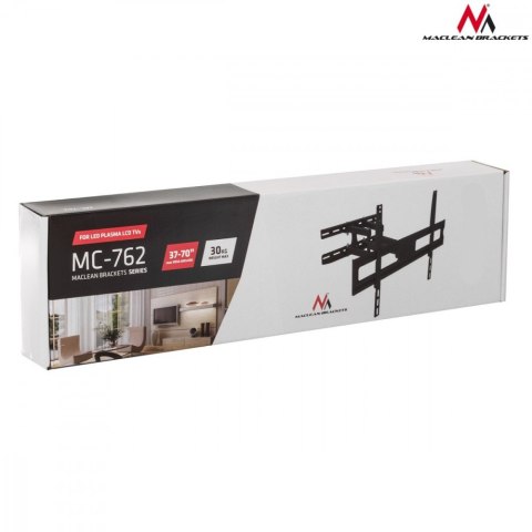 Maclean Uchwyt do TV MC-762 37-70 cali 35 kg Czarny Maclean Uchwyt do TV MC-762 37-70 cali 35 kg Czarny