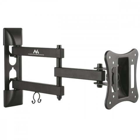 Maclean Uchwyt do telewizora lub monitora 13-27" 15 kg uniwersalny MC-719 czarny max vesa 100x100