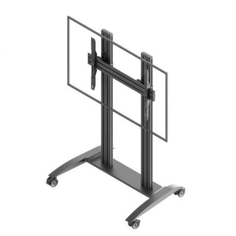 Edbak TRV200 Wózek wideokonferencyjny do monitorów 75-86 cali VESA 100×100 - 900×600 120KG 480-1770 mm