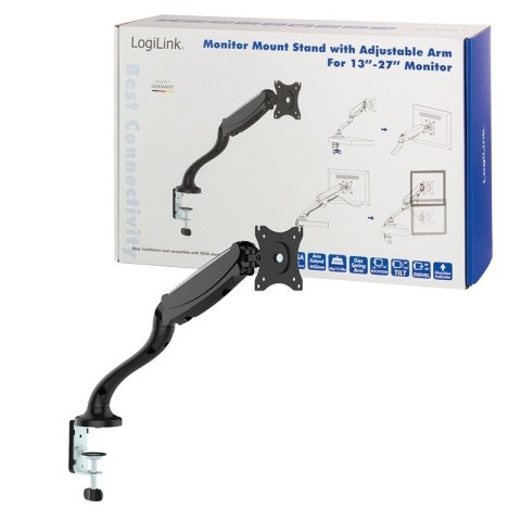 LogiLink Uchwyt do monitora VESA , 13-27 cali, max. 6kg