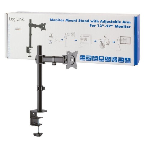 LogiLink Uchwyt do monitora VESA 13-27', max. 8kg LogiLink Uchwyt do monitora VESA 13-27', max. 8kg