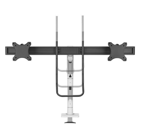 Neomounts Uchwyt NEXT One Desk Mount, double display crossbar (topfix clamp)