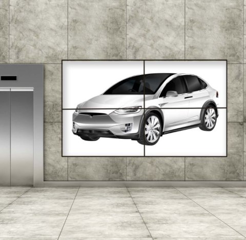 Edbak VWPOPS55-L Uchwyt videowall slim POP-OUT do monitorów 42-55 cali VESA 100x100 - 600x400 42 kg Edbak VWPOPS55-L Uchwyt videowall slim POP-OUT do monitorów 42-55 cali VESA 100x100 - 600x400 42 kg