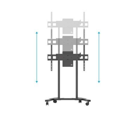 B-Tech AV Mounts Mobilny statyw z elektryczną regulacją wysokości Momentum E-Lift BT8558/B