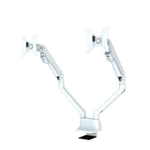 Neomounts Uchwyt biurkowy FPMA-D750DWHITE2 na 2 ekrany 10-32 cali 75x75-100x100 2-8kg h:20-51cm PIVOT 180 stopni Neomounts Uchwyt biurkowy FPMA-D750DWHITE2 na 2 ekrany 10-32 cali 75x75-100x100 2-8kg h:20-51cm PIVOT 180 stopni