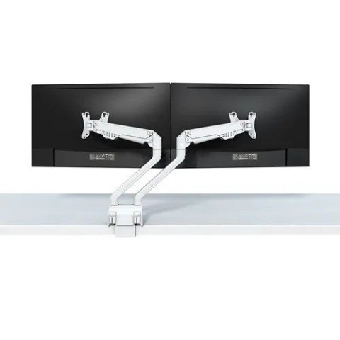 Neomounts Uchwyt biurkowy FPMA-D750DWHITE2 na 2 ekrany 10-32 cali 75x75-100x100 2-8kg h:20-51cm PIVOT 180 stopni Neomounts Uchwyt biurkowy FPMA-D750DWHITE2 na 2 ekrany 10-32 cali 75x75-100x100 2-8kg h:20-51cm PIVOT 180 stopni