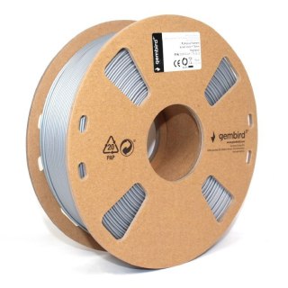Gembird Filament do drukarki 3D PLA/1.75mm/srebrny