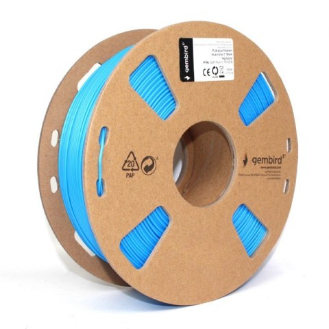 Gembird Filament drukarki 3D PLA PLUS/1.75mm/niebieski Gembird Filament drukarki 3D PLA PLUS/1.75mm/niebieski