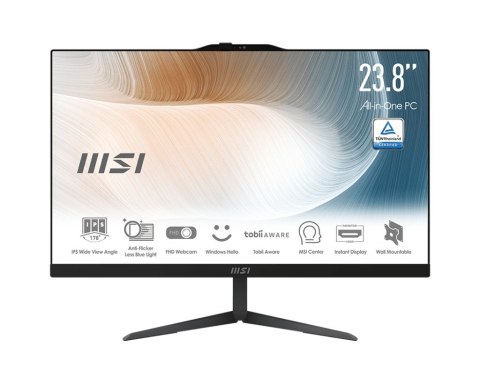 MSI Komputer All-in-One AM242P 12M-009EU W11P i7-1260P/16/512/UMA/24cale