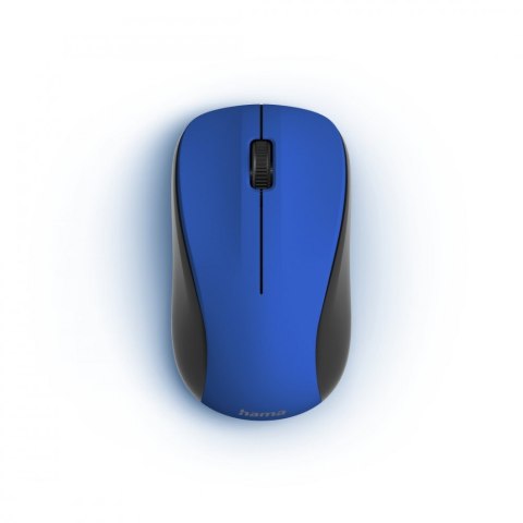 Hama Mysz bezprzewodowa MW-300 V2 Niebieska Hama Mysz bezprzewodowa MW-300 V2 Niebieska