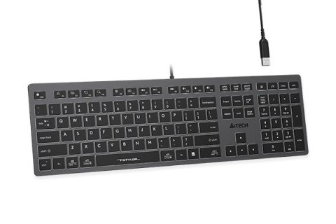 A4 Tech Klawiatura FStyler FX60H (białe podświetlenie) A4 Tech Klawiatura FStyler FX60H (białe podświetlenie)