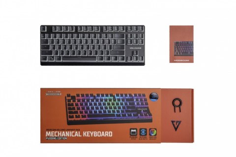 MODECOM Klawiatura Volcano Lanparty Przewodowa Mechaniczna RGB