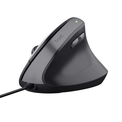 Trust Mysz ergonomiczna przewodowa Bayo II czarna Trust Mysz ergonomiczna przewodowa Bayo II czarna