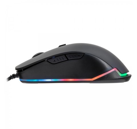 MS Mysz gamingowa przewodowa Nemesis C305 3200 DPI 6P RGB LED czarna MS Mysz gamingowa przewodowa Nemesis C305 3200 DPI 6P RGB LED czarna