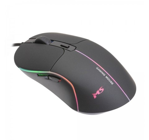 MS Mysz gamingowa przewodowa Nemesis C320 6400 DPI 7P RGB LED czarna MS Mysz gamingowa przewodowa Nemesis C320 6400 DPI 7P RGB LED czarna