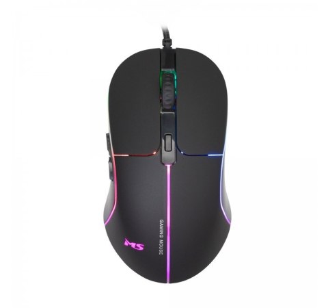 MS Mysz gamingowa przewodowa Nemesis C320 6400 DPI 7P RGB LED czarna MS Mysz gamingowa przewodowa Nemesis C320 6400 DPI 7P RGB LED czarna