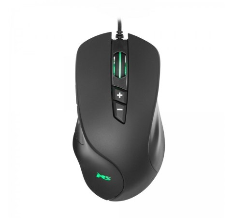 MS Mysz gamingowa przewodowa Nemesis C340 4000 DPI RGB LED programowalne przyciski czarna MS Mysz gamingowa przewodowa Nemesis C340 4000 DPI RGB LED programowalne przyciski czarna