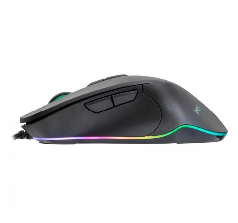 MS Mysz gamingowa przewodowa Nemesis C340 4000 DPI RGB LED programowalne przyciski czarna MS Mysz gamingowa przewodowa Nemesis C340 4000 DPI RGB LED programowalne przyciski czarna