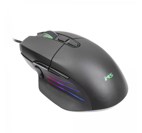 MS Mysz gamingowa przewodowa Nemesis C500 8000 DPI RGB LED czarna MS Mysz gamingowa przewodowa Nemesis C500 8000 DPI RGB LED czarna