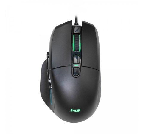 MS Mysz gamingowa przewodowa Nemesis C500 8000 DPI RGB LED czarna MS Mysz gamingowa przewodowa Nemesis C500 8000 DPI RGB LED czarna