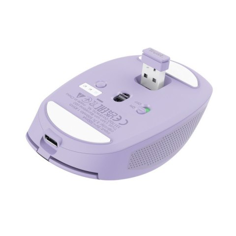 Trust Bezprzewodowa mysz OZAA Compact Fioletowa Trust Bezprzewodowa mysz OZAA Compact Fioletowa