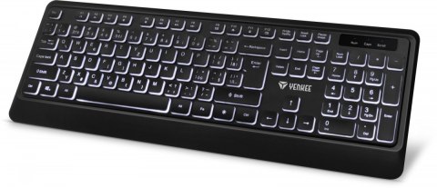 YENKEE Klawiatura Podświetlana cicha USB z niskoprofilowymi klawiszami YENKEE Klawiatura Podświetlana cicha USB z niskoprofilowymi klawiszami