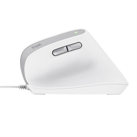 Trust Mysz ergonomiczna przewodowa Bayo II biała Trust Mysz ergonomiczna przewodowa Bayo II biała