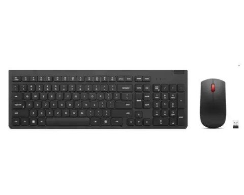 Lenovo Zestaw bezprzewodowej klawiatury i myszy Essential Gen2 czarny 4X31N50746 Lenovo Zestaw bezprzewodowej klawiatury i myszy Essential Gen2 czarny 4X31N50746