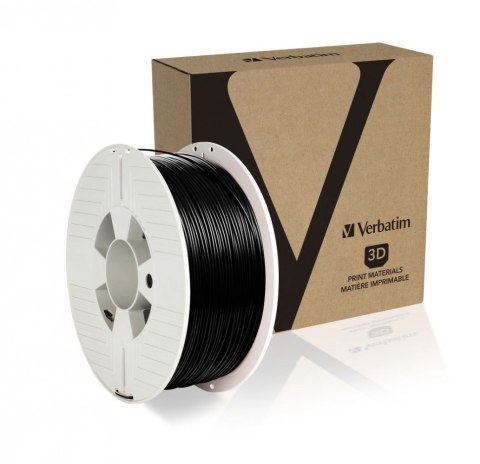 Verbatim Filament 3D ABS Black 1,75mm / 1kg/ Czarny/ 55026 Verbatim Filament 3D ABS Black 1,75mm / 1kg/ Czarny/ 55026