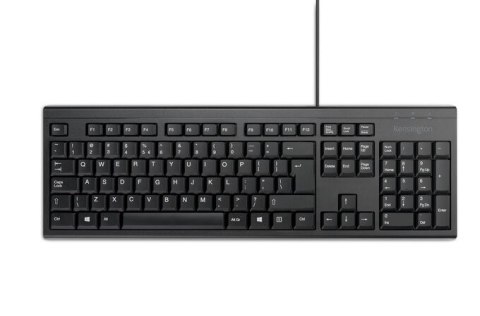 Kensington Klawiatura pełnowymiarowa KB100 EQ US INT Kensington Klawiatura pełnowymiarowa KB100 EQ US INT