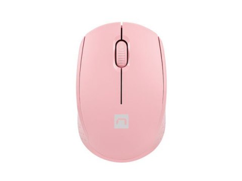 Natec Mysz bezprzewodowa Stork 1600 DPI różowa