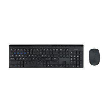 RAPOO Zestaw bezprzewodowy multi mode 8110M Czarny RAPOO Zestaw bezprzewodowy multi mode 8110M Czarny