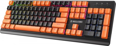 YENKEE Klawiatura mechaniczna dla graczy DESTROYER WT300 podświetlana - wersja limitowana WORLD OF TANKS YENKEE Klawiatura mechaniczna dla graczy DESTROYER WT300 podświetlana - wersja limitowana WORLD OF TANKS