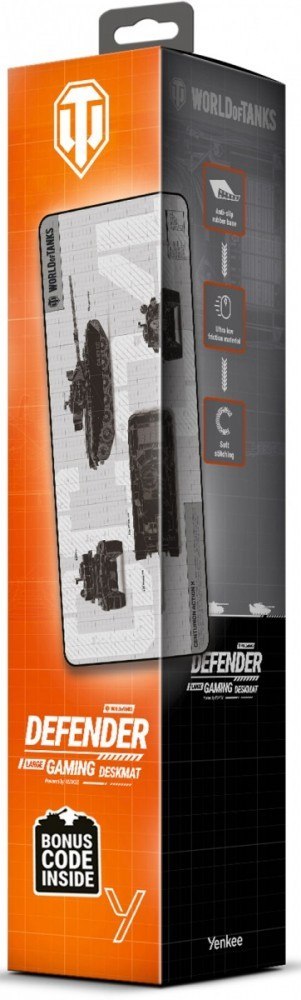 YENKEE Podkładka pod mysz DEFENDER WT90 - wersja limitowana WORLD OF TANKS YENKEE Podkładka pod mysz DEFENDER WT90 - wersja limitowana WORLD OF TANKS
