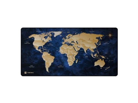 Natec Podkładka pod mysz World Deep Blue 800X4000 Natec Podkładka pod mysz World Deep Blue 800X4000