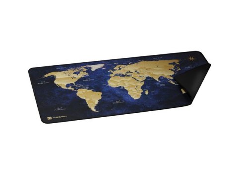 Natec Podkładka pod mysz World Deep Blue 800X4000 Natec Podkładka pod mysz World Deep Blue 800X4000