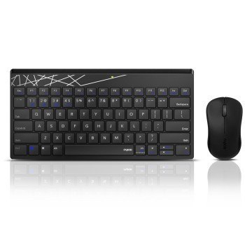 RAPOO Zestaw bezprzewodowy multi mode 8000M Czarny RAPOO Zestaw bezprzewodowy multi mode 8000M Czarny