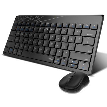 RAPOO Zestaw bezprzewodowy multi mode 8000M Czarny RAPOO Zestaw bezprzewodowy multi mode 8000M Czarny