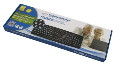 Esperanza Klawiatura USB EK129 Przewodowa Esperanza Klawiatura USB EK129 Przewodowa