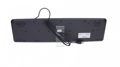 Gembird Klawiatura standardowa USB Cyrylica KB-U-103-RU czarna Gembird Klawiatura standardowa USB Cyrylica KB-U-103-RU czarna