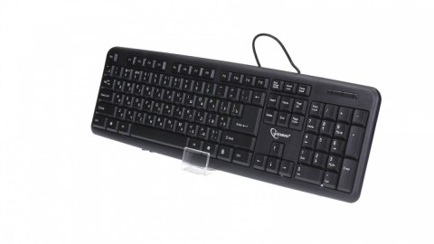 Gembird Klawiatura standardowa USB Cyrylica KB-U-103-RU czarna Gembird Klawiatura standardowa USB Cyrylica KB-U-103-RU czarna