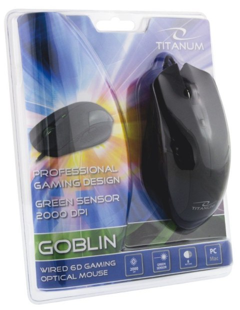 Esperanza MYSZ DLA GRACZY TM106 USB, 6D, DPI 2000 GOBLIN Esperanza MYSZ DLA GRACZY TM106 USB, 6D, DPI 2000 GOBLIN