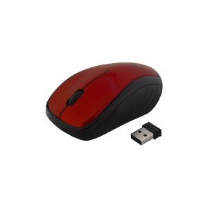 ART Mysz bezprzewodowo-optyczna USB AM-92E czerwona ART Mysz bezprzewodowo-optyczna USB AM-92E czerwona
