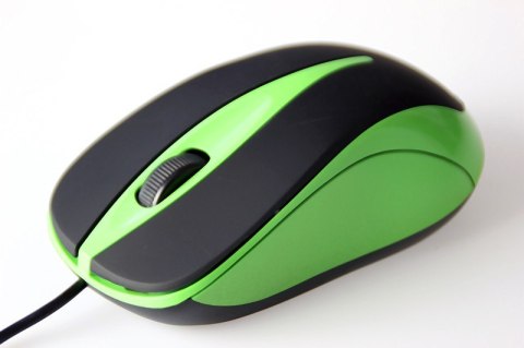 Media-Tech Mysz optyczna 800dpi czarno-zielona MT1091G Media-Tech Mysz optyczna 800dpi czarno-zielona MT1091G