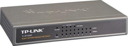 TP-LINK SF1008P switch 8x10/100 PoE Desktop TP-LINK SF1008P switch 8x10/100 PoE Desktop